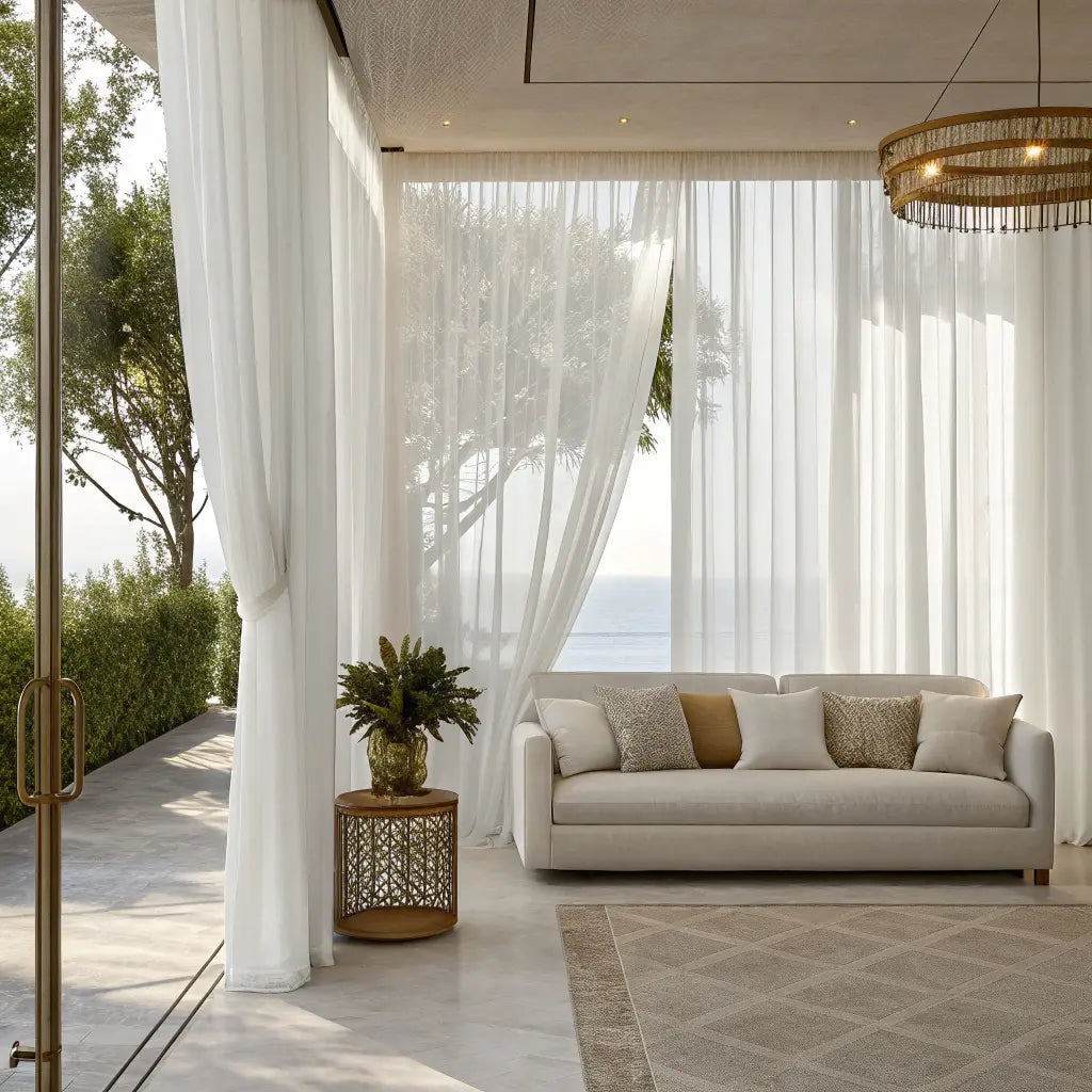 Seashell Sheer Curtains