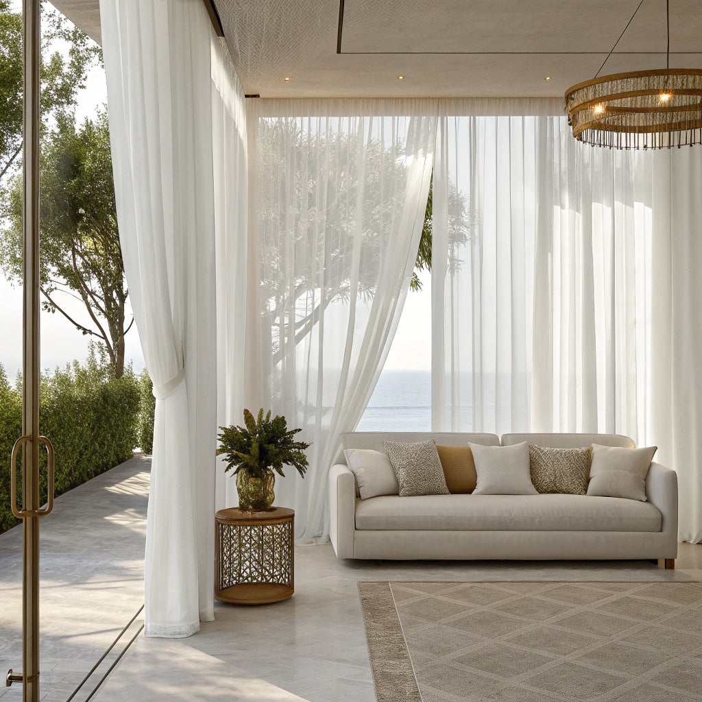 Seashell Sheer Curtains