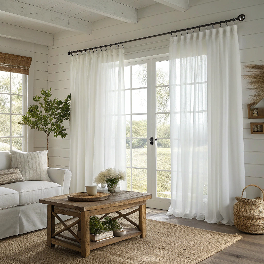 Seashell Sheer Curtains