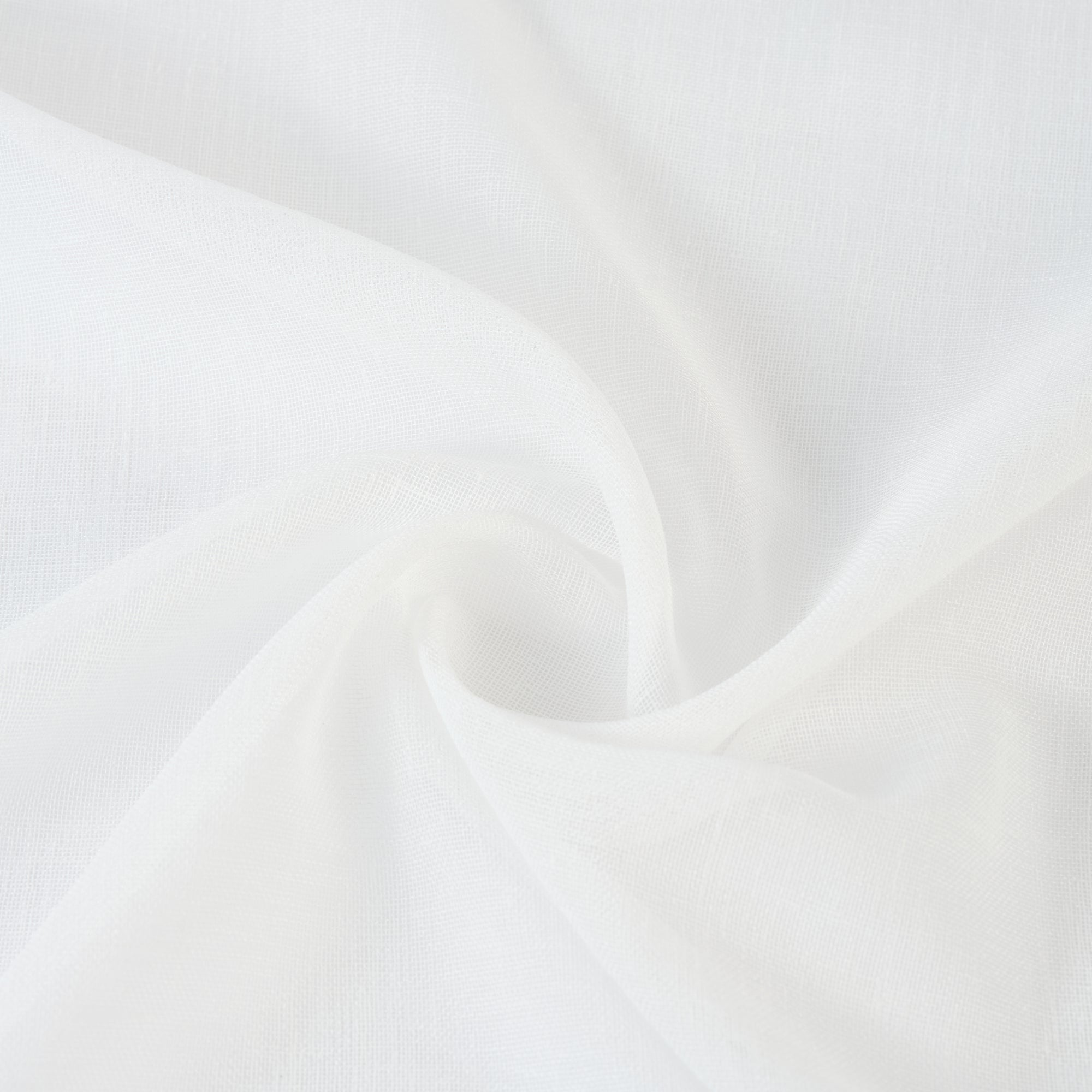 White Semi Sheer Curtains