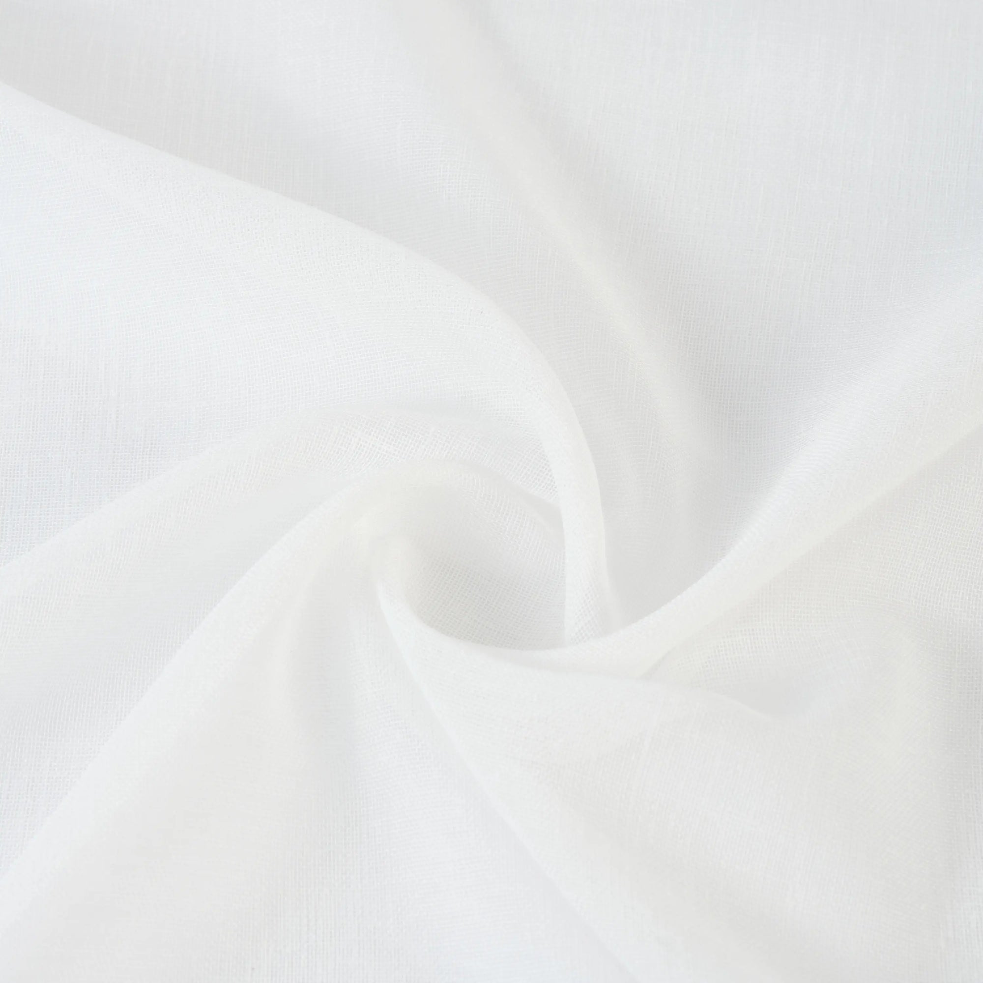 White Semi Sheer Curtains