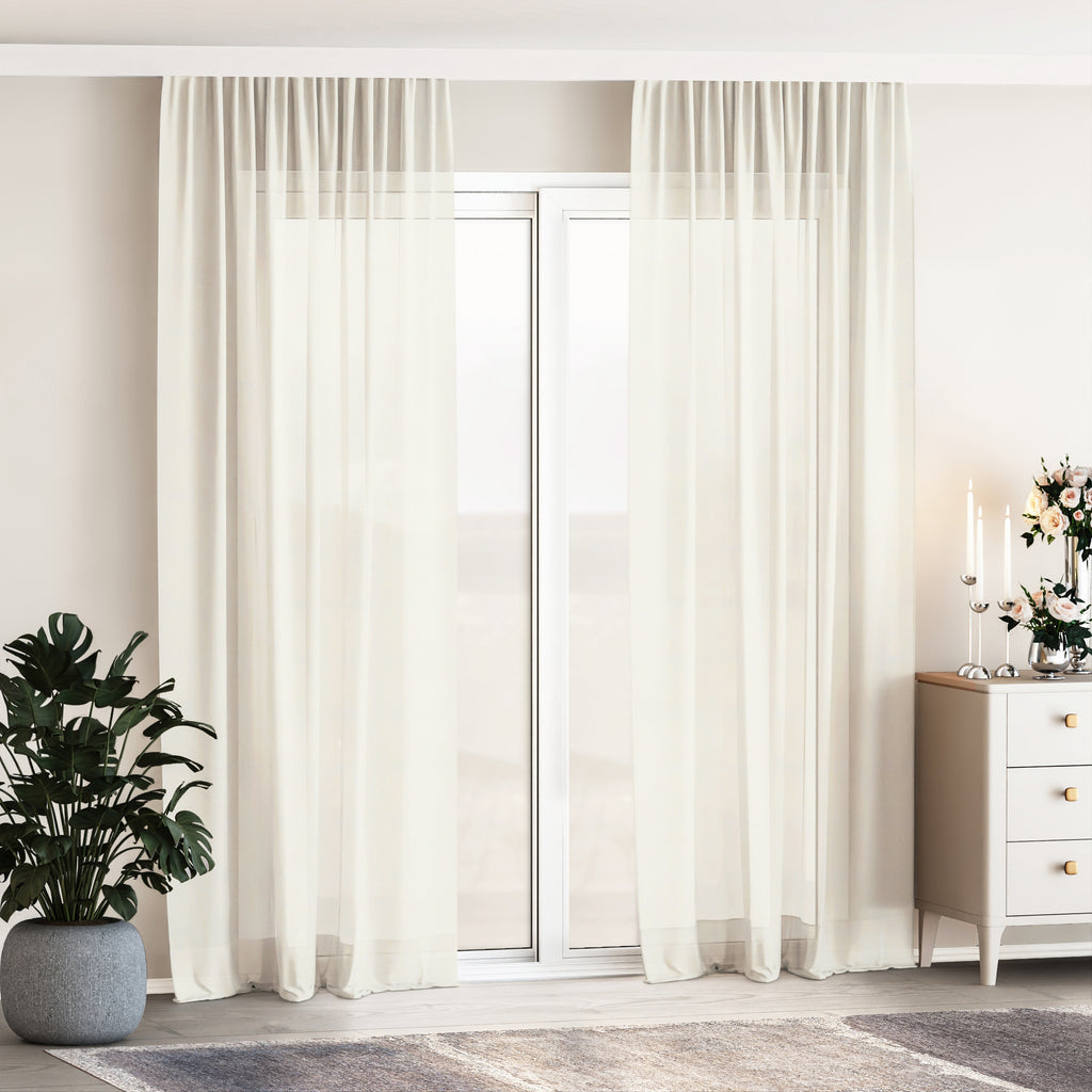 Moon Mist Semi Sheer Curtains