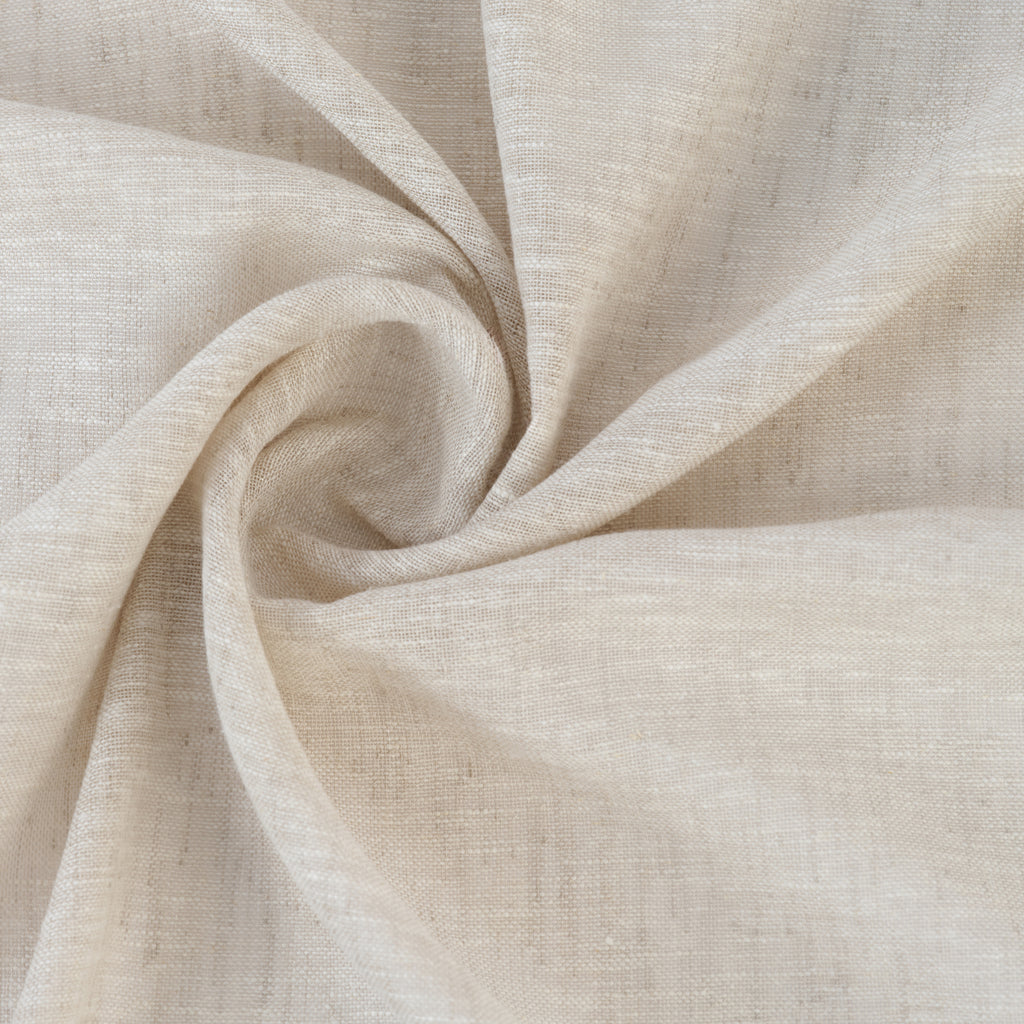 Bone Semi Sheer Curtains