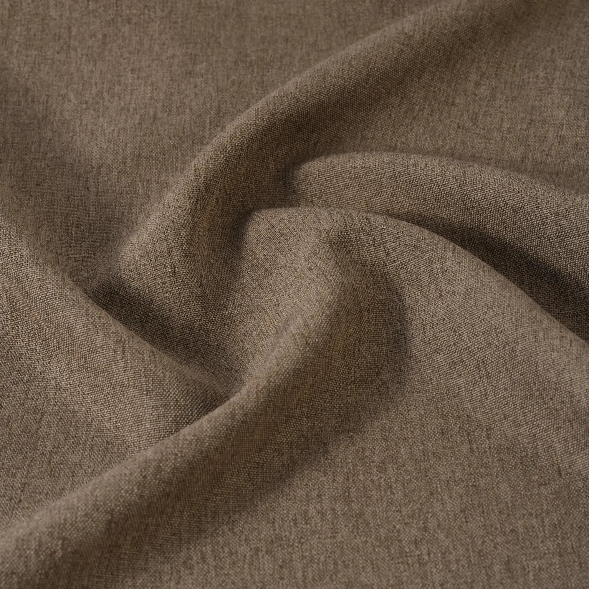 Mocha Brown Linen Curtains last image