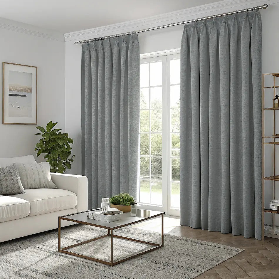 Light Gray Linen Curtains
