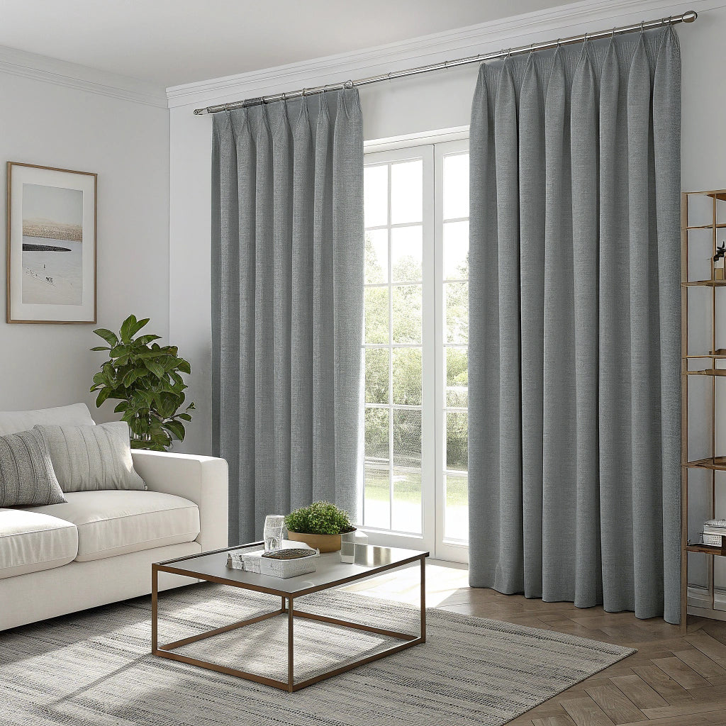 Light Gray Linen Curtains