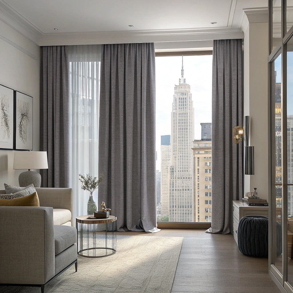 Gray Linen Curtains