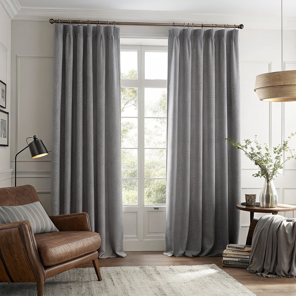 Gray Linen Curtains