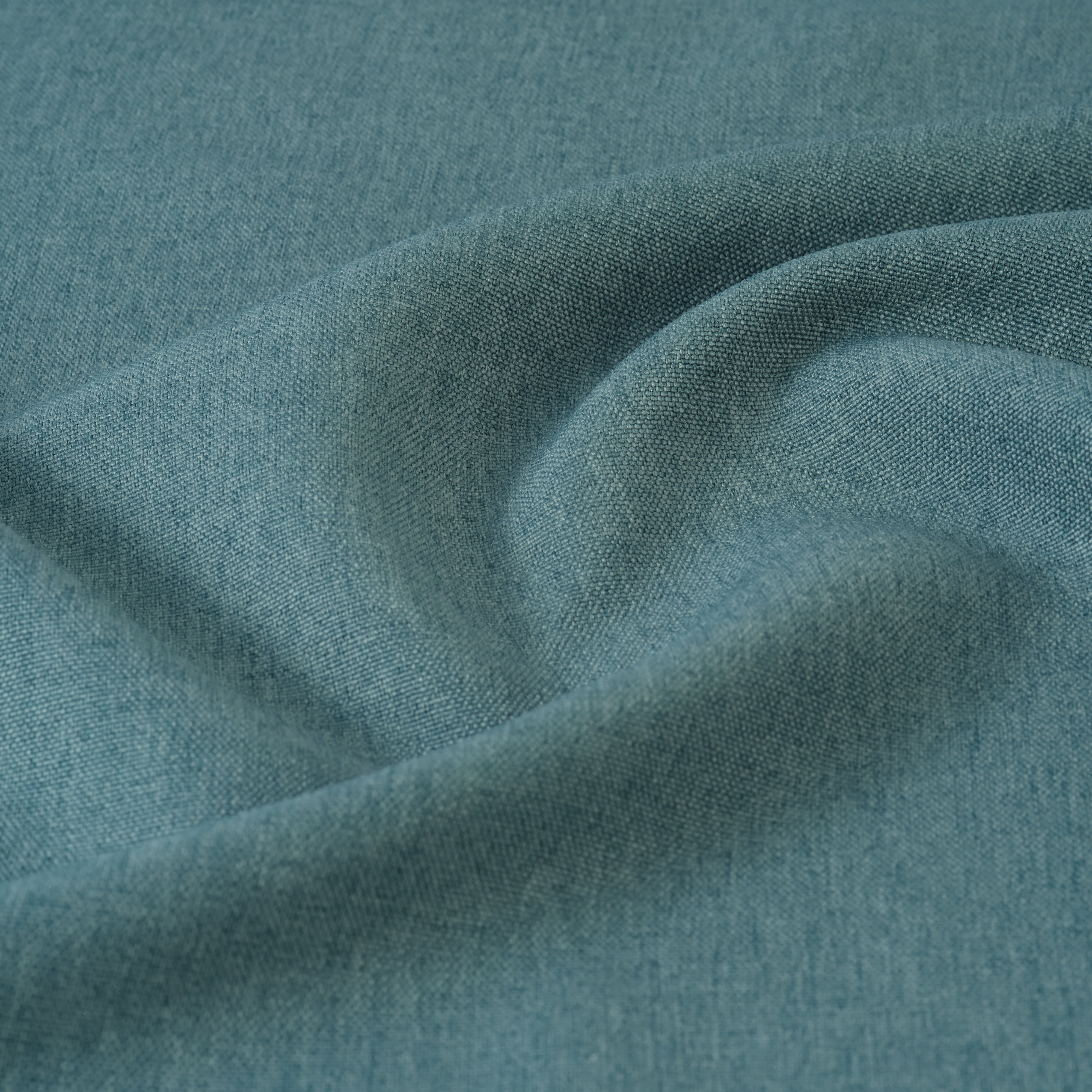 Ocean Teal Linen Curtains last image
