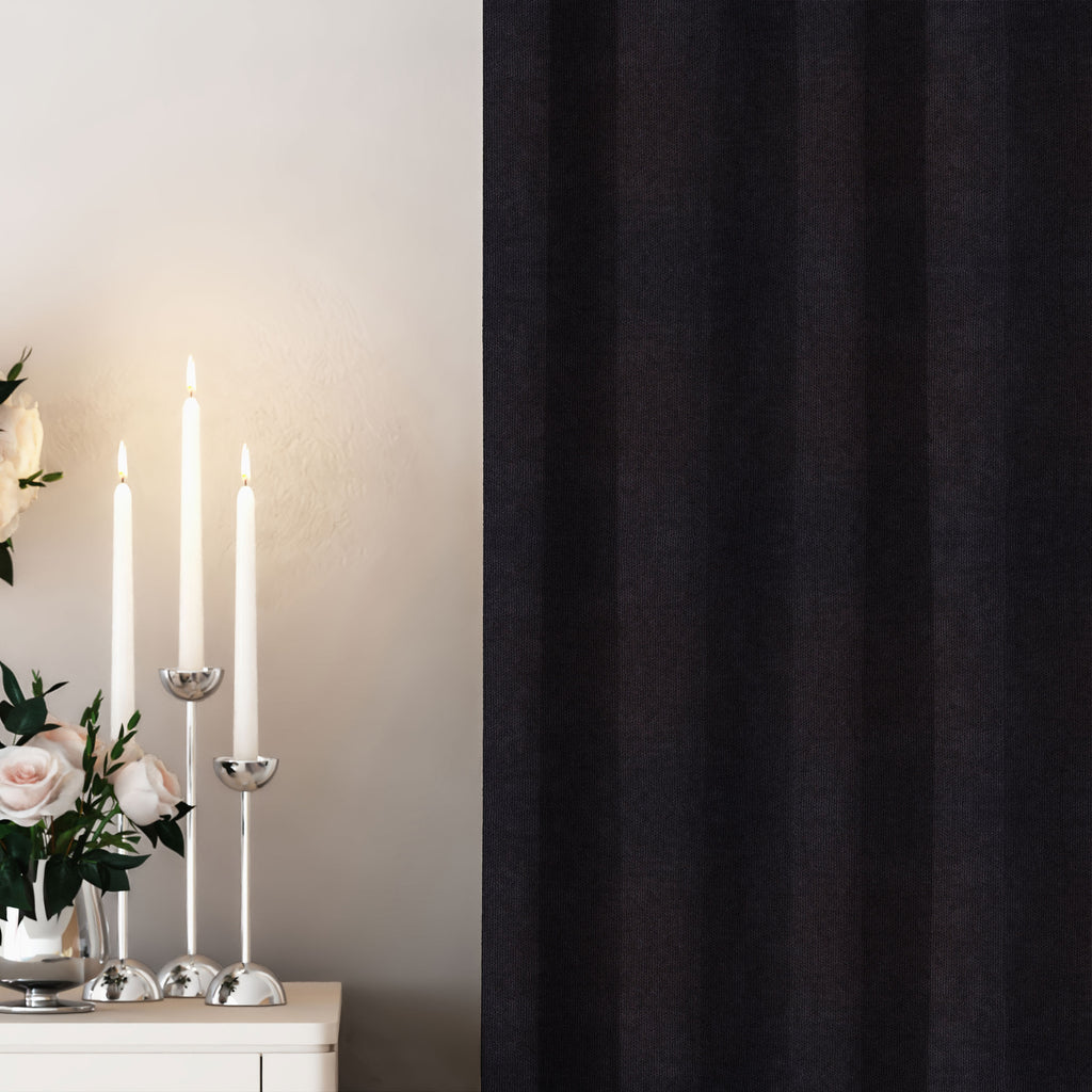 Black Velvet Curtains