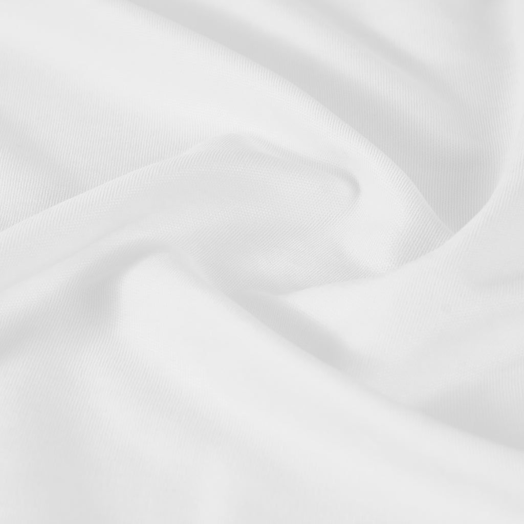 Ivory White Velvet Curtain