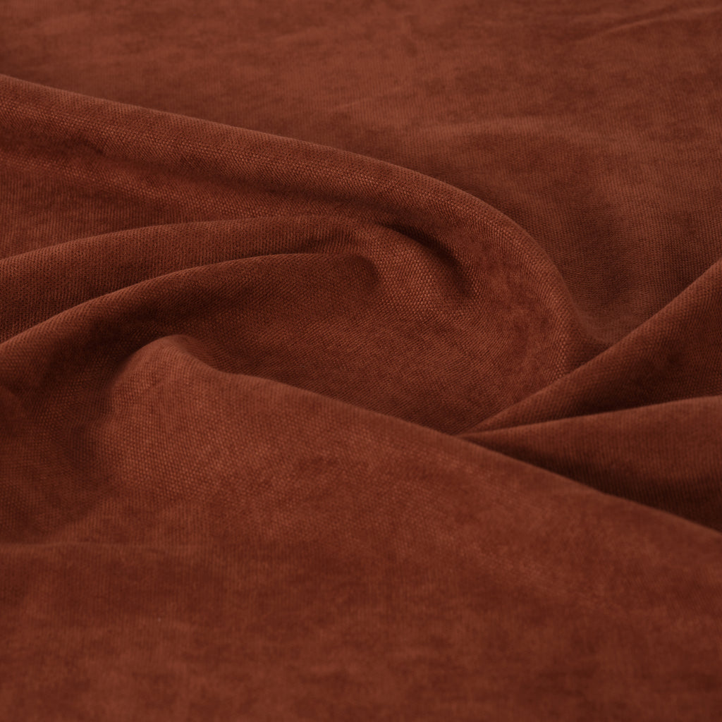 Mahogany Velvet Curtain