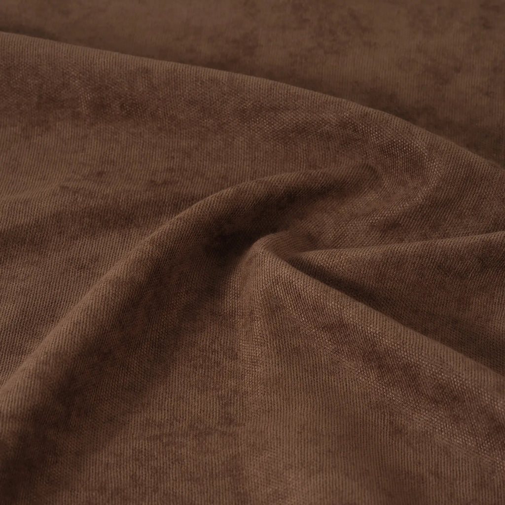 Chocolate Velvet Curtain