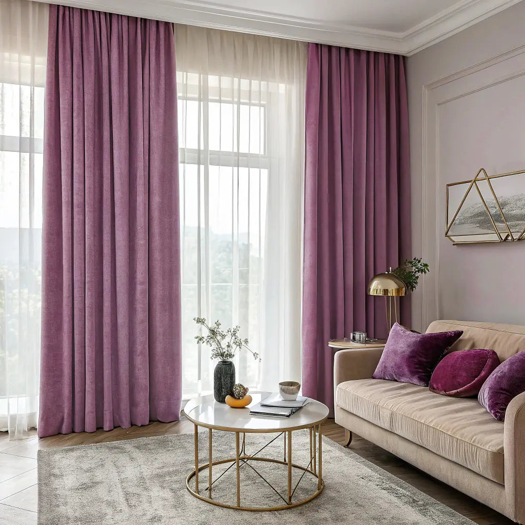 Bouquet Velvet Curtains