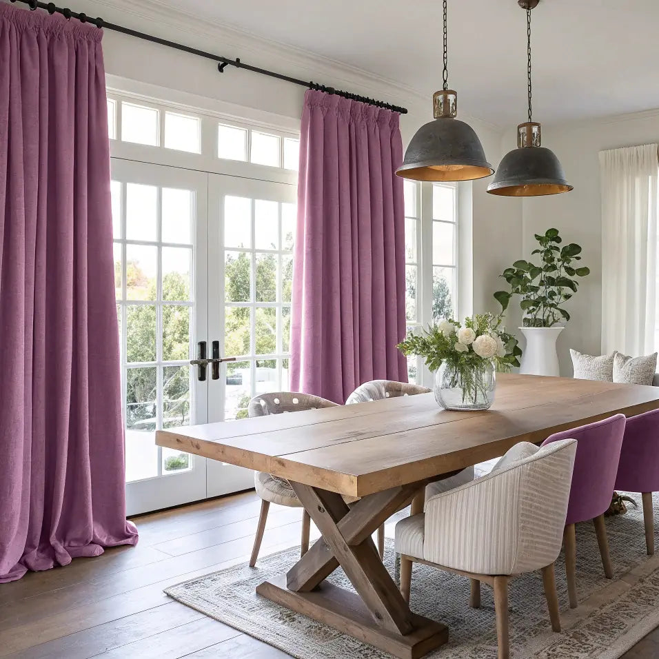 Bouquet Velvet Curtains