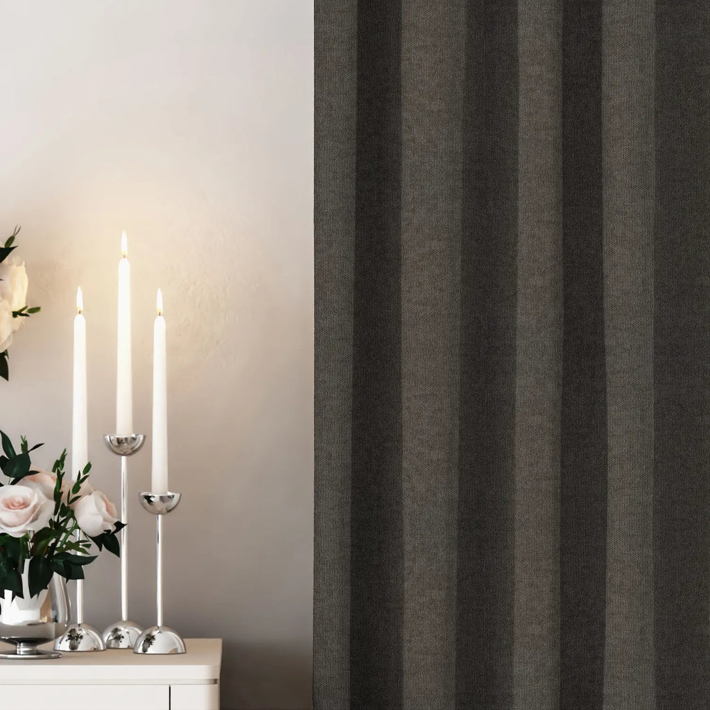 Brown Velvet Curtain