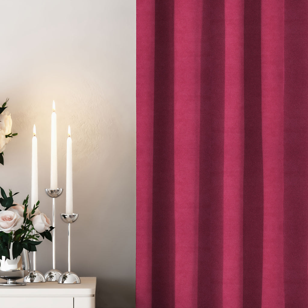 Pink Velvet Curtain