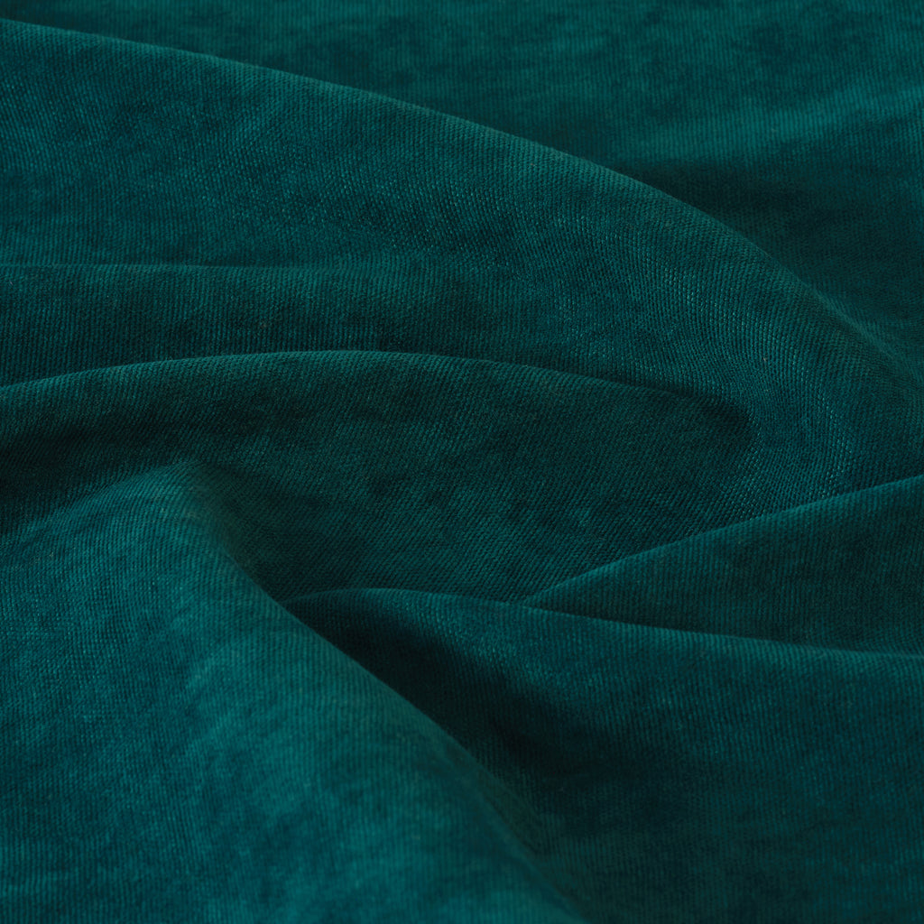 Deep Aqua Velvet Curtains