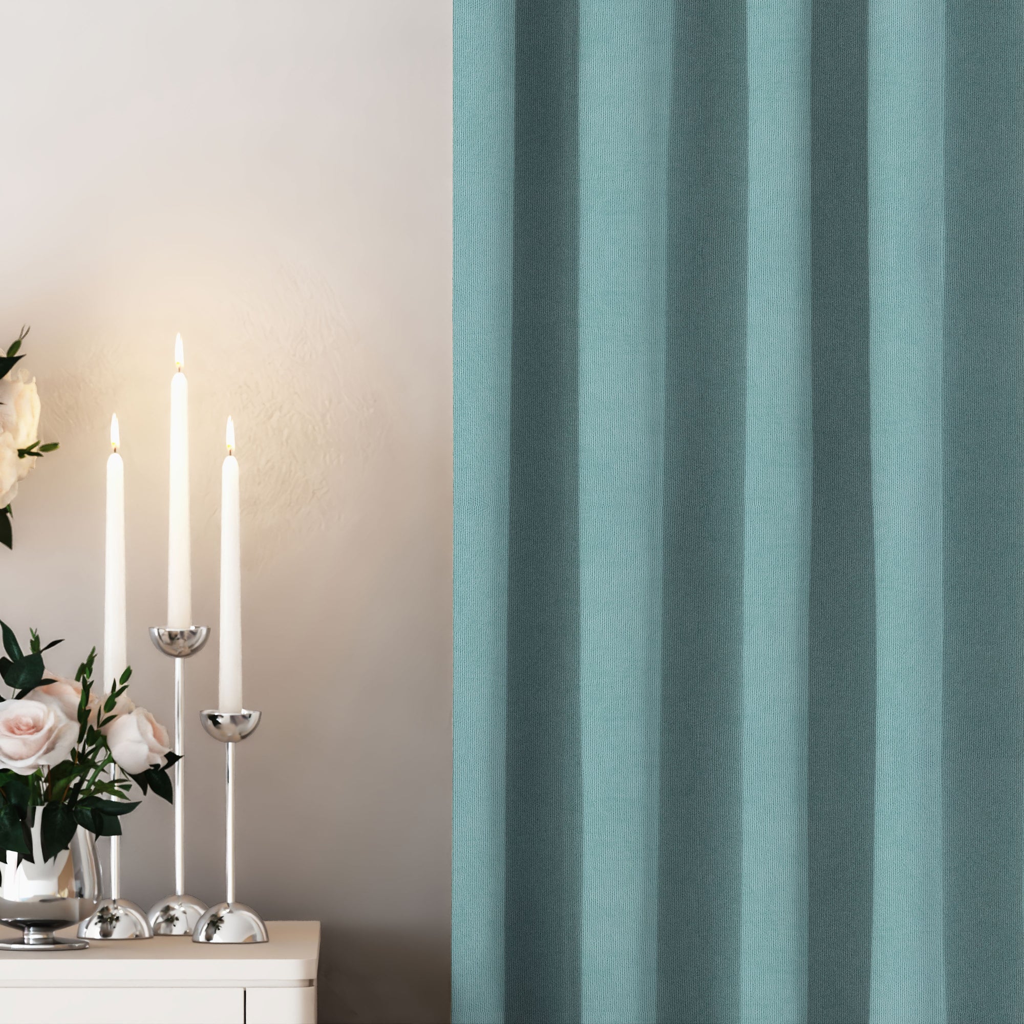 Blue Velvet Curtains