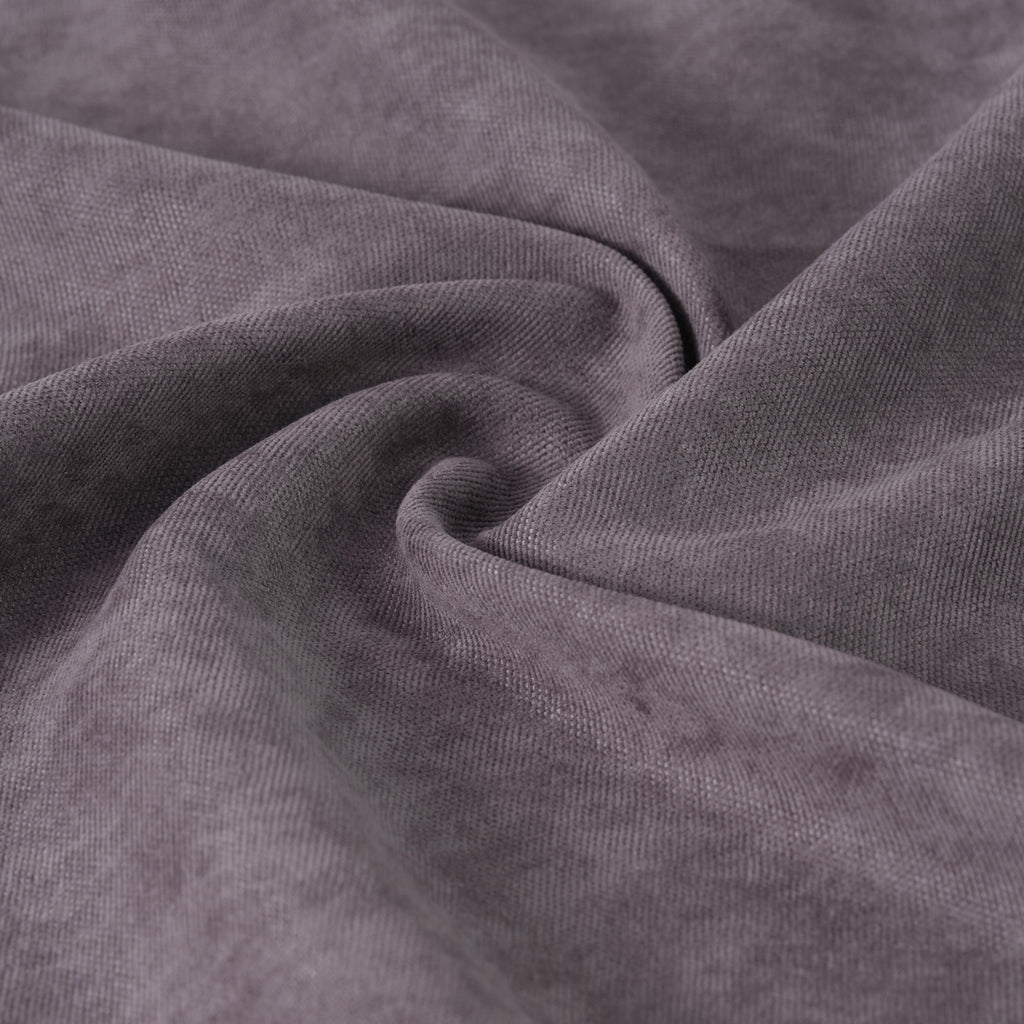 Cloudy Gray Velvet Curtains