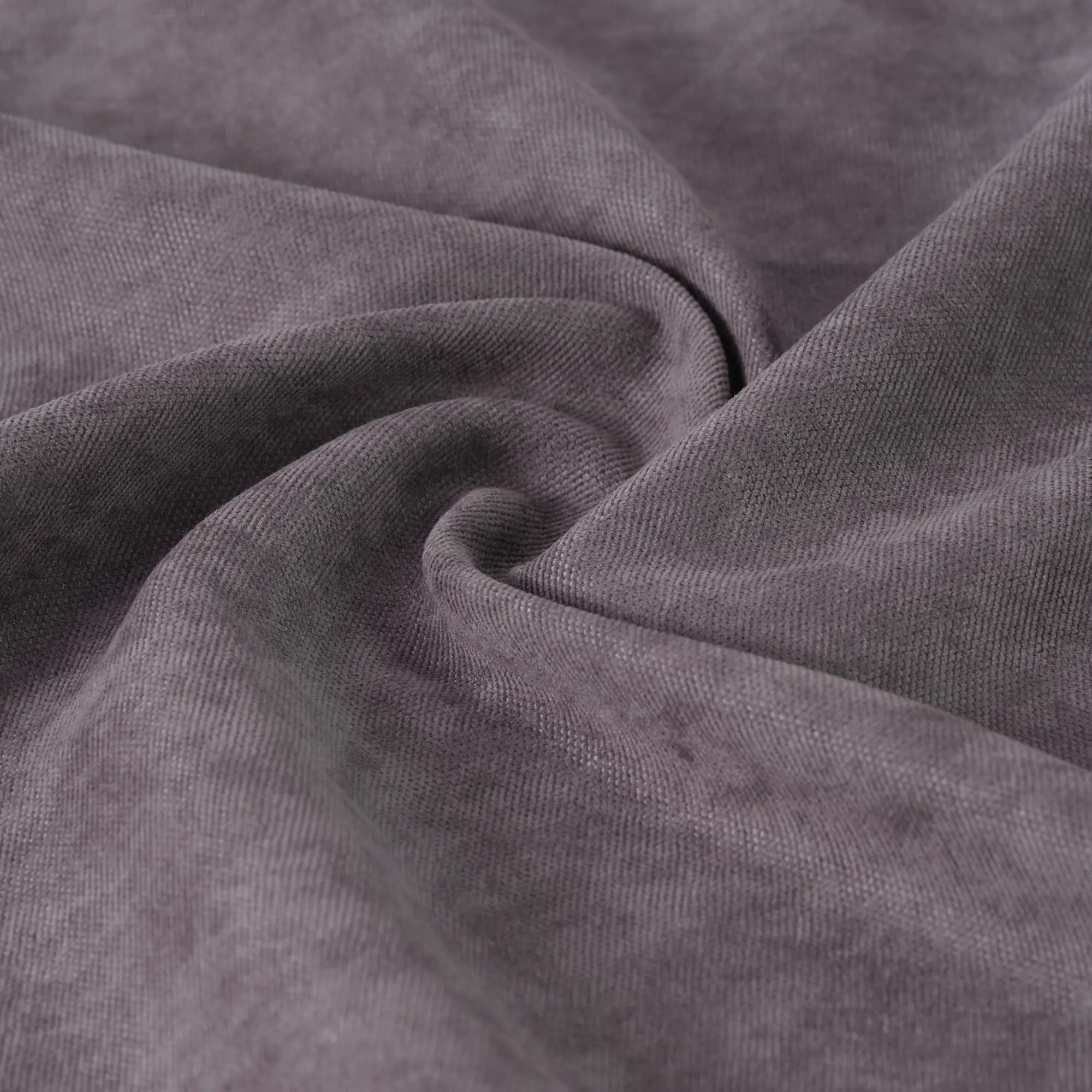Cloudy Gray Velvet Curtains