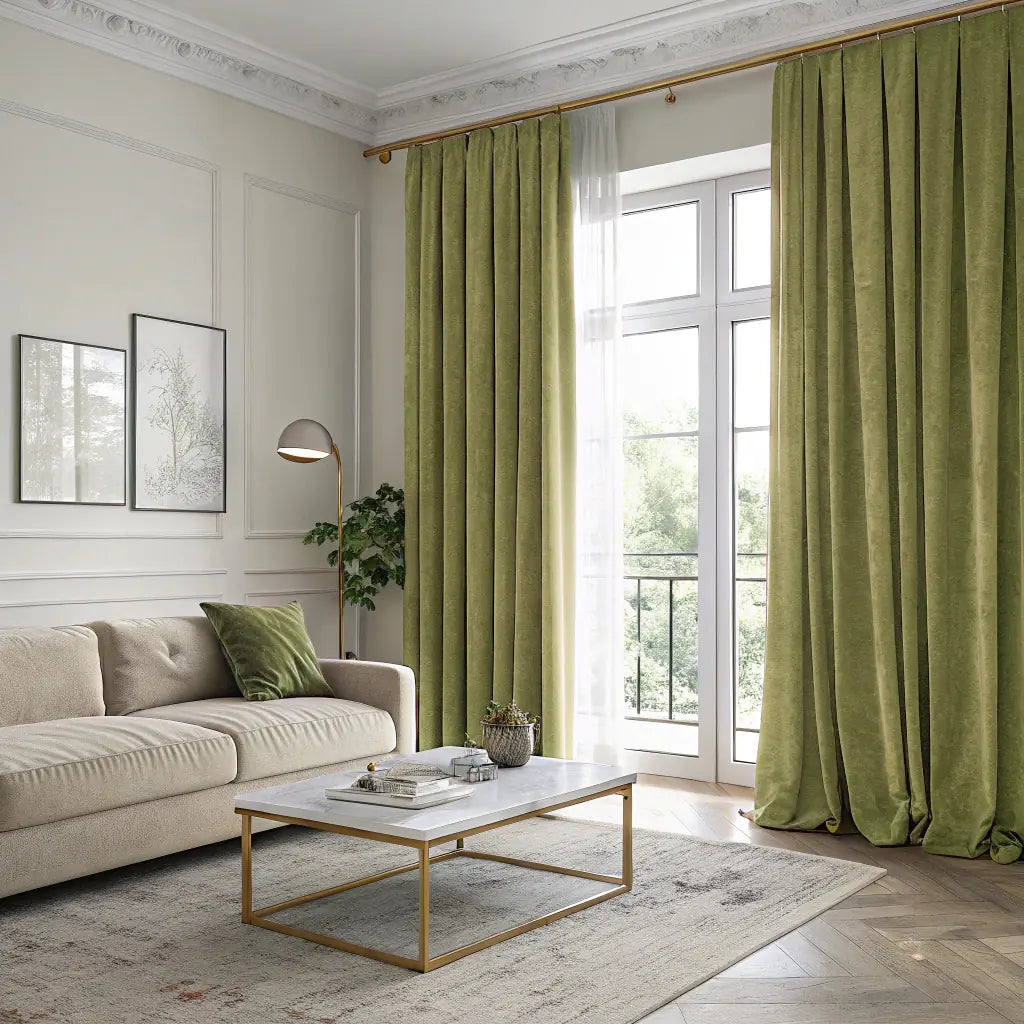Finch Velvet Curtains last image