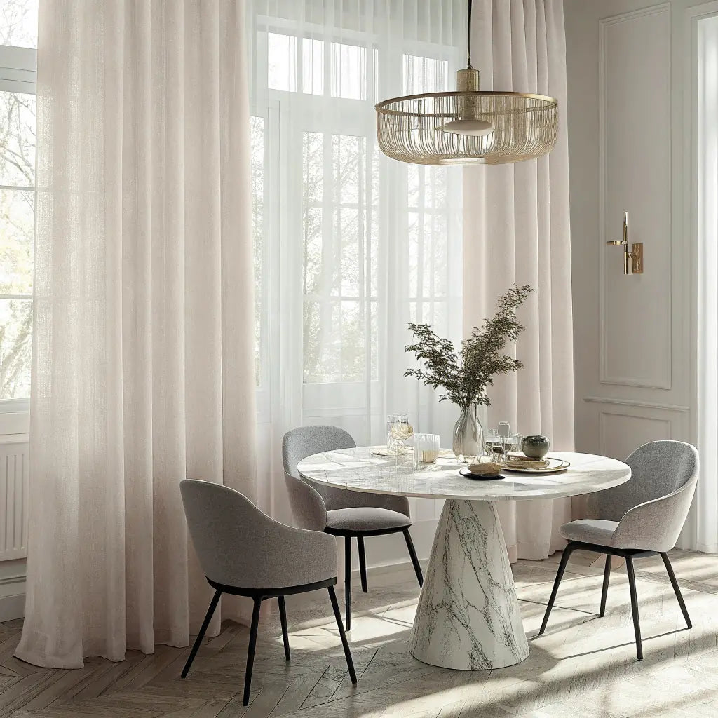 Bone Linen Curtains