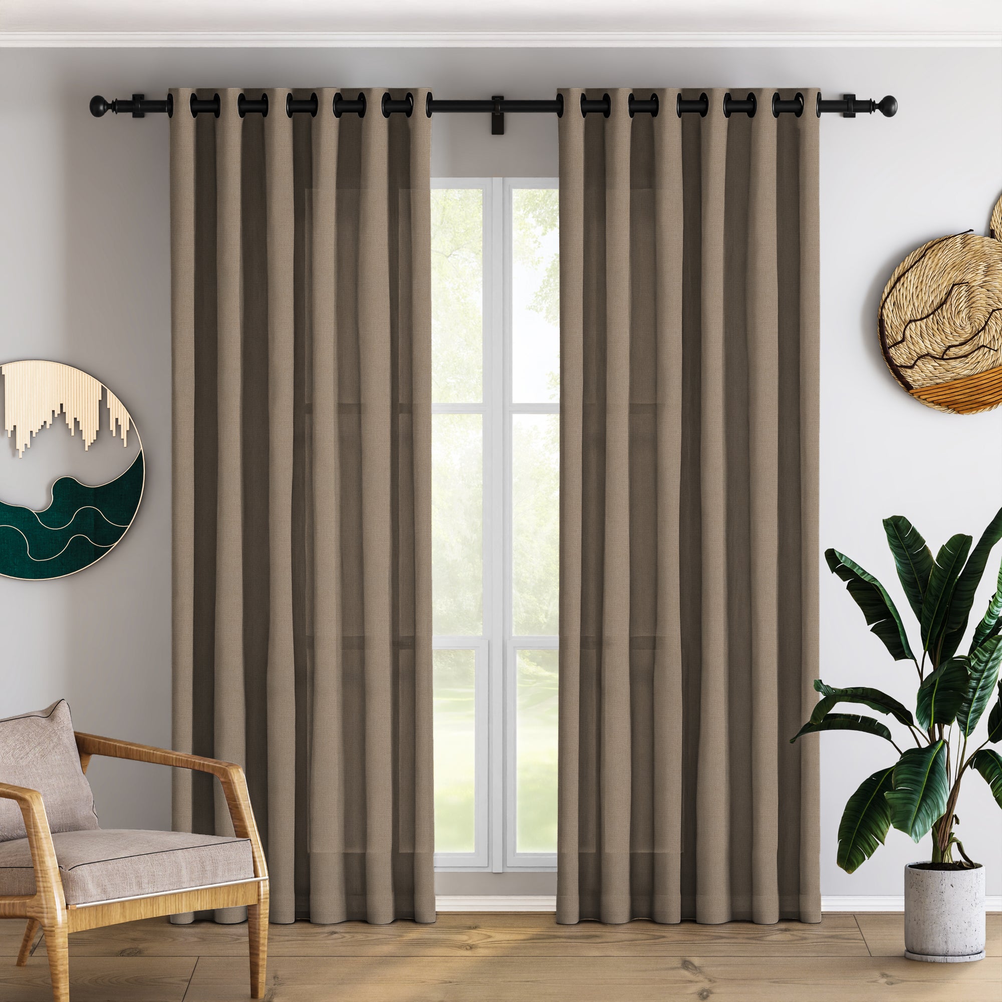 Sand Dune Linen Curtains