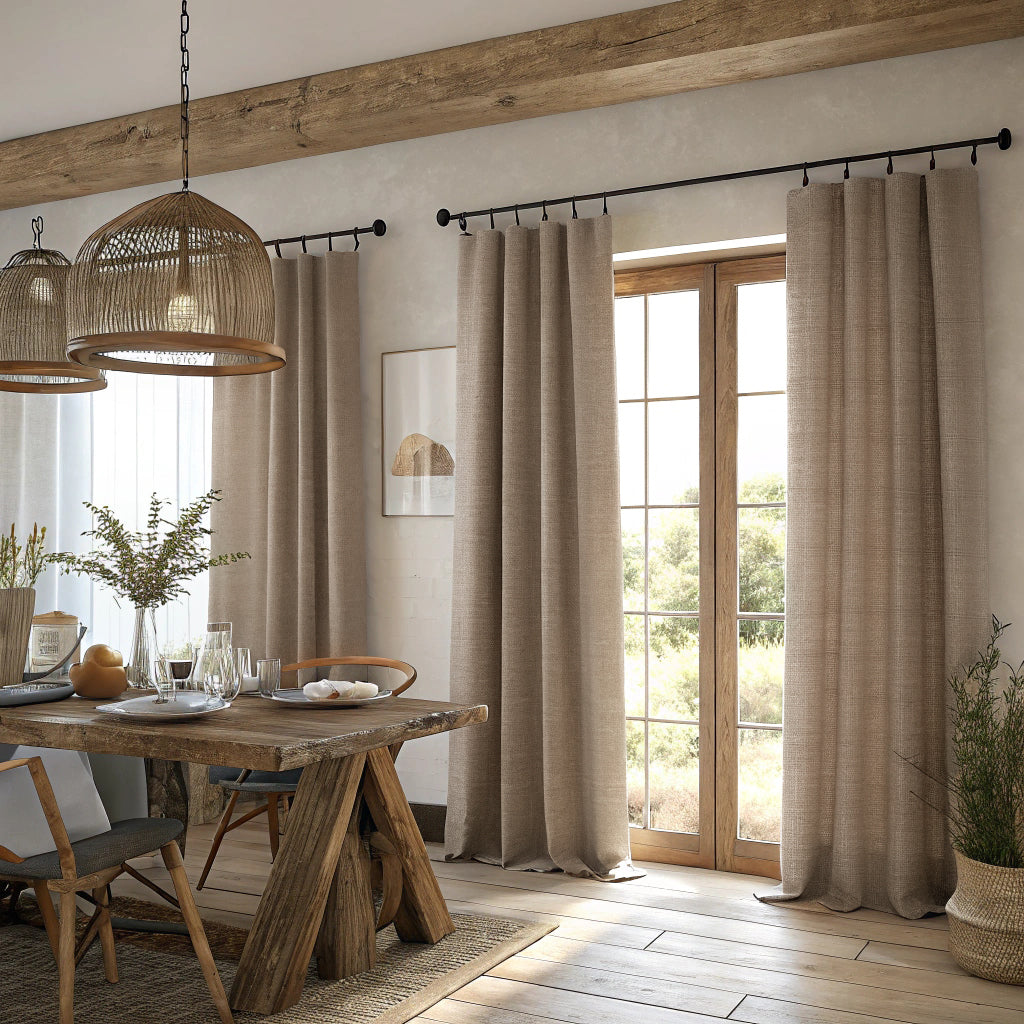 Sand Dune Linen Curtains