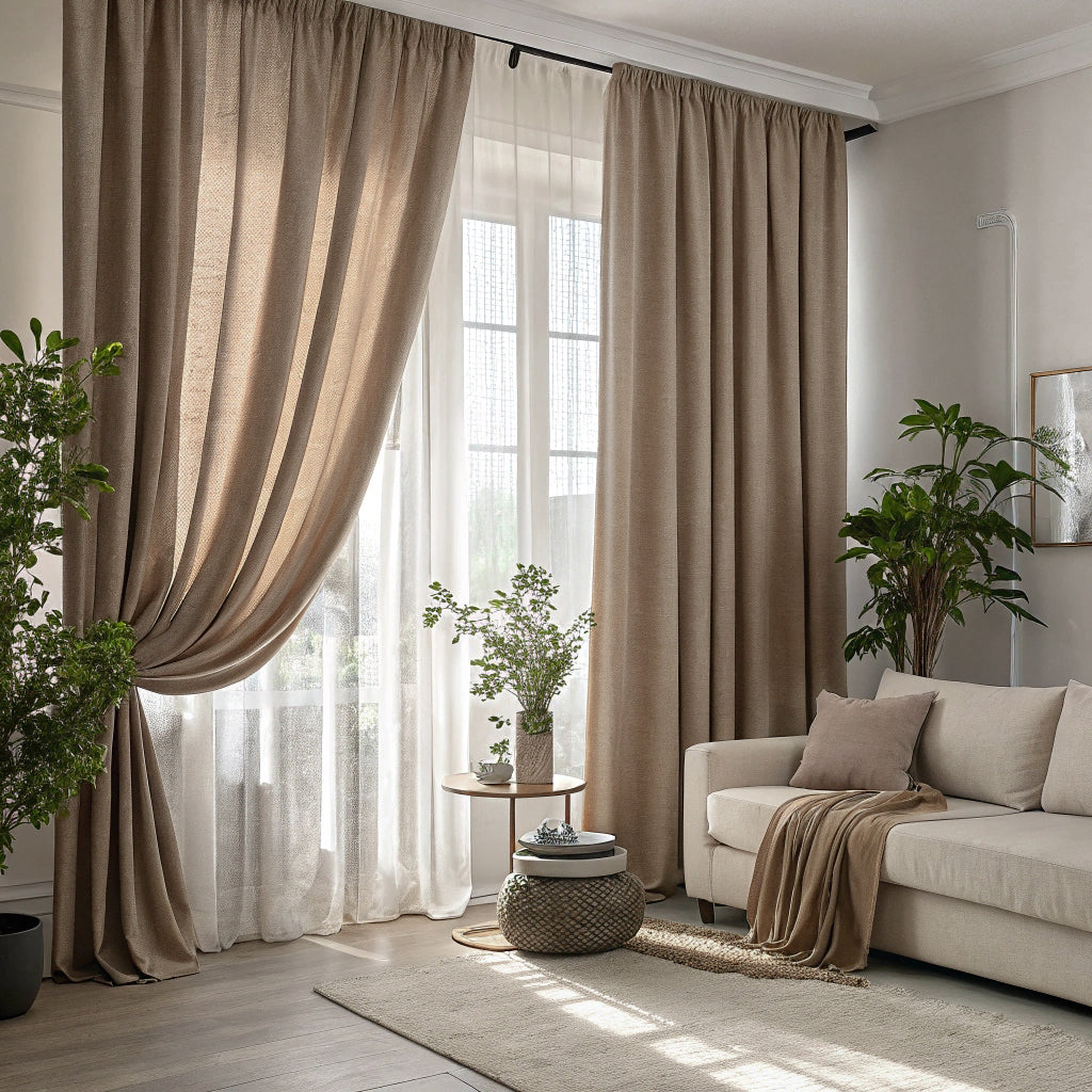Sand Dune Linen Curtains