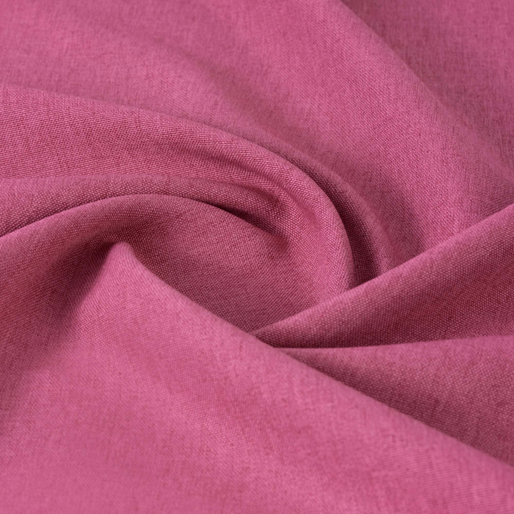 Raspberry Rose Linen Curtains