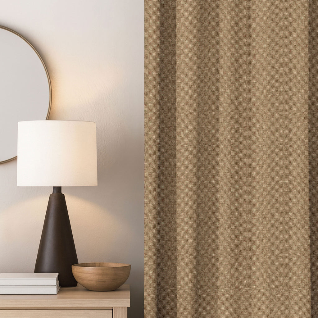 Pale Oyster Linen Curtains