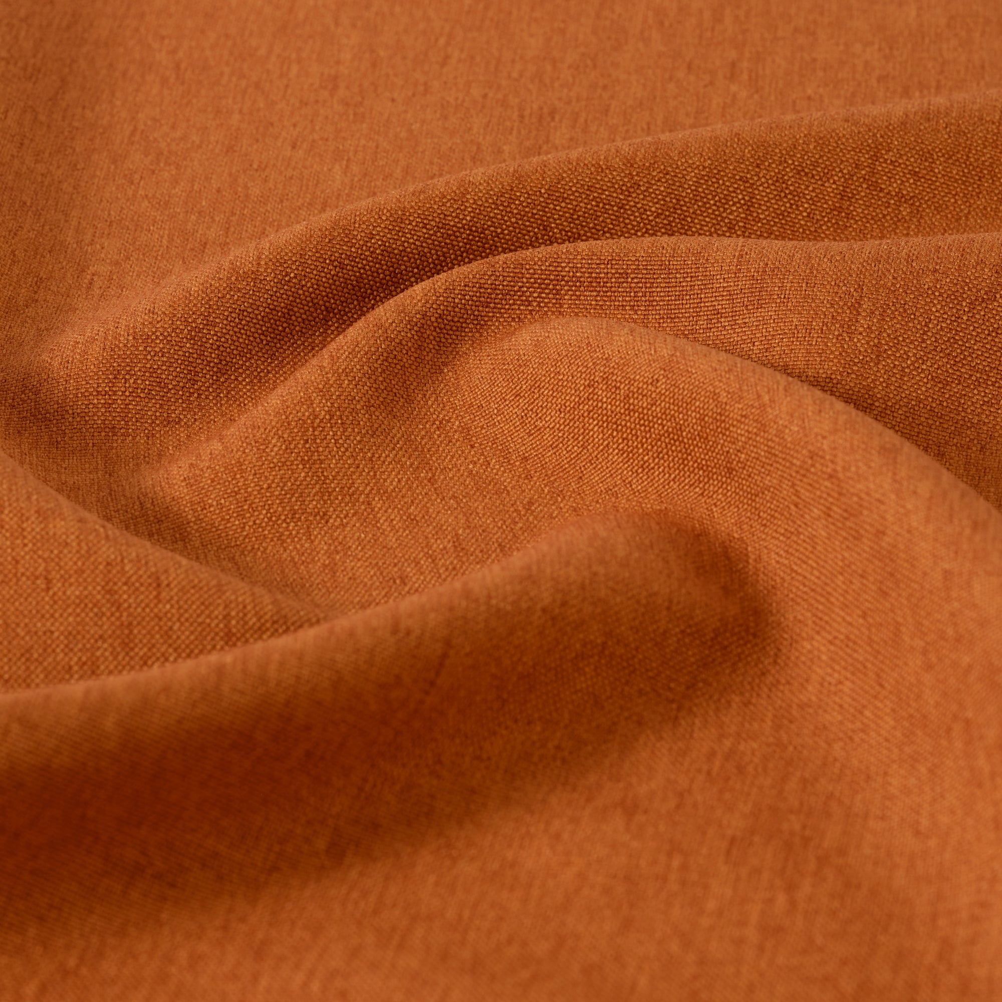 Rust Brown Linen Curtains