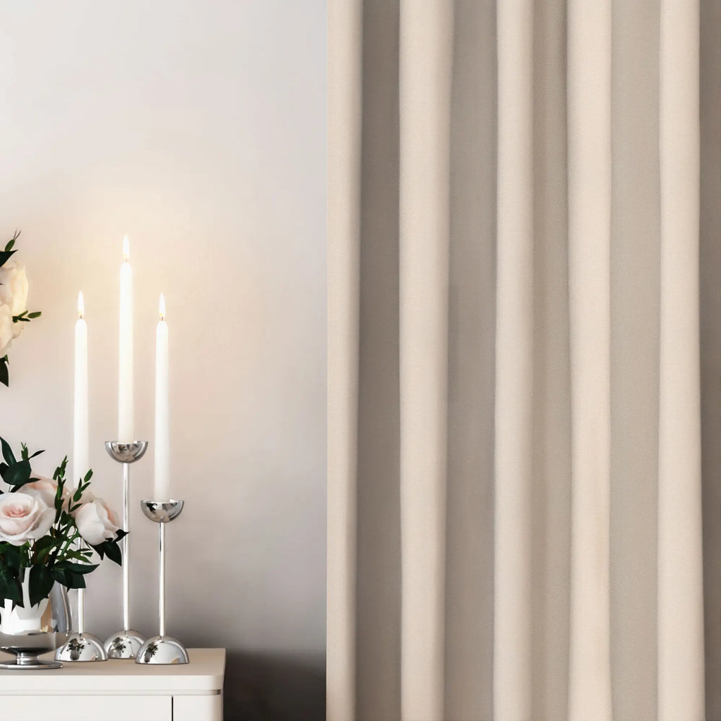 Warm Gray Linen Curtains