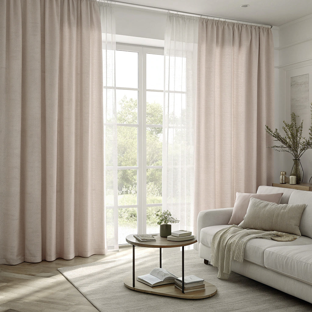 Warm Gray Linen Curtains