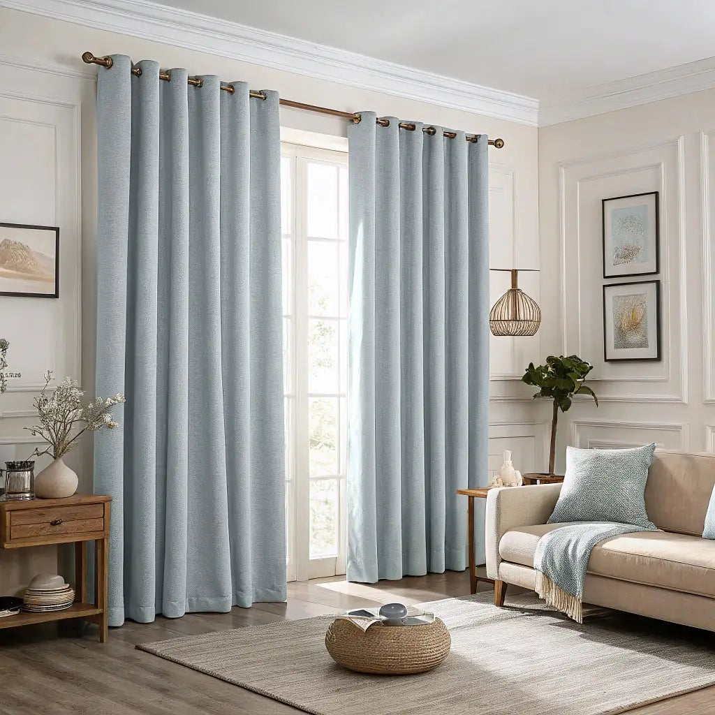 White Ash Blackout Curtain