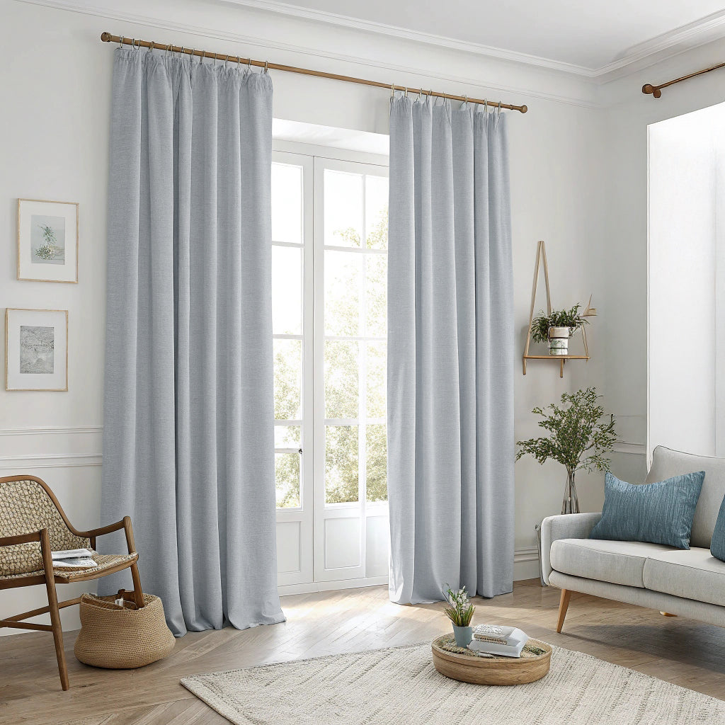 White Ash Blackout Curtain