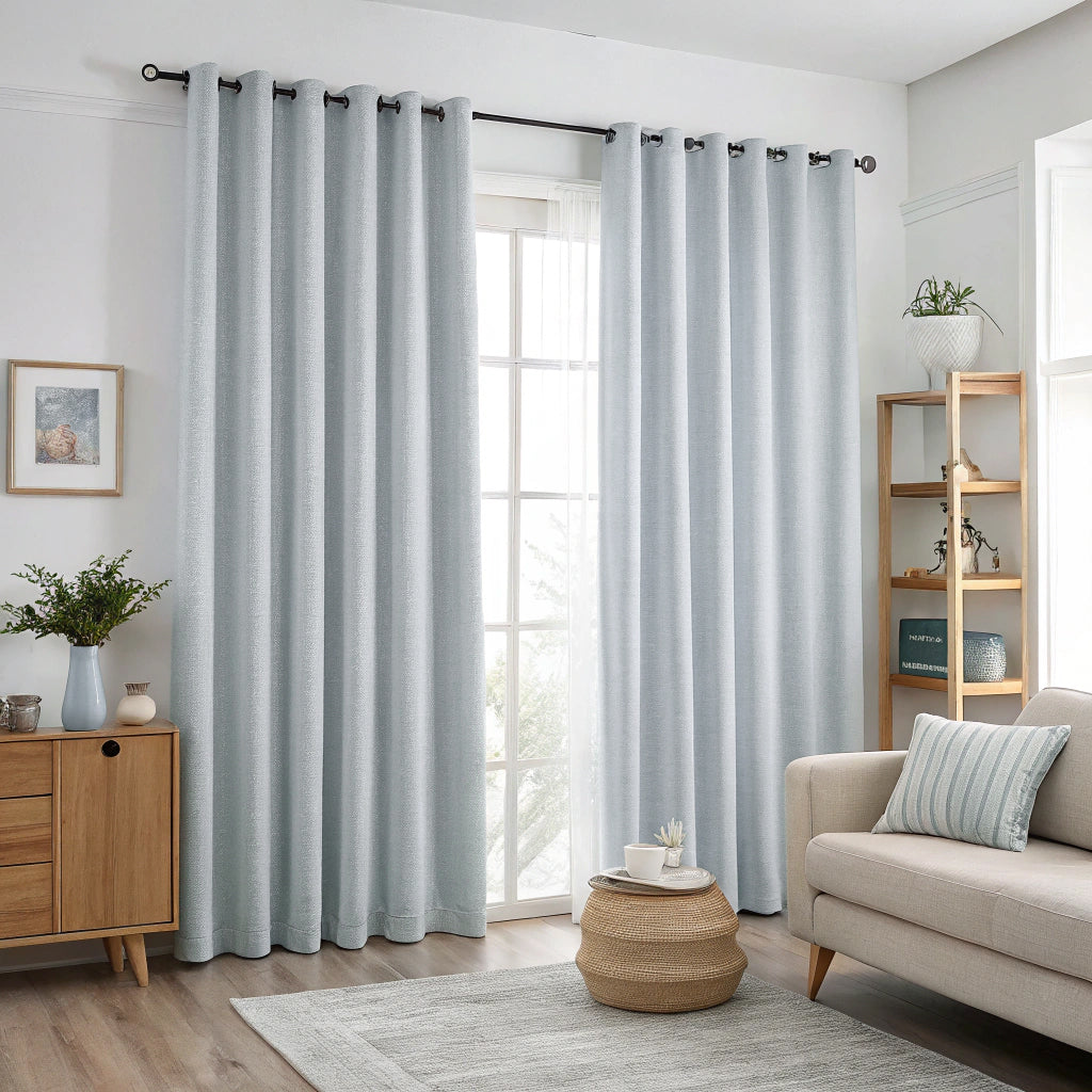 White Ash Blackout Curtain