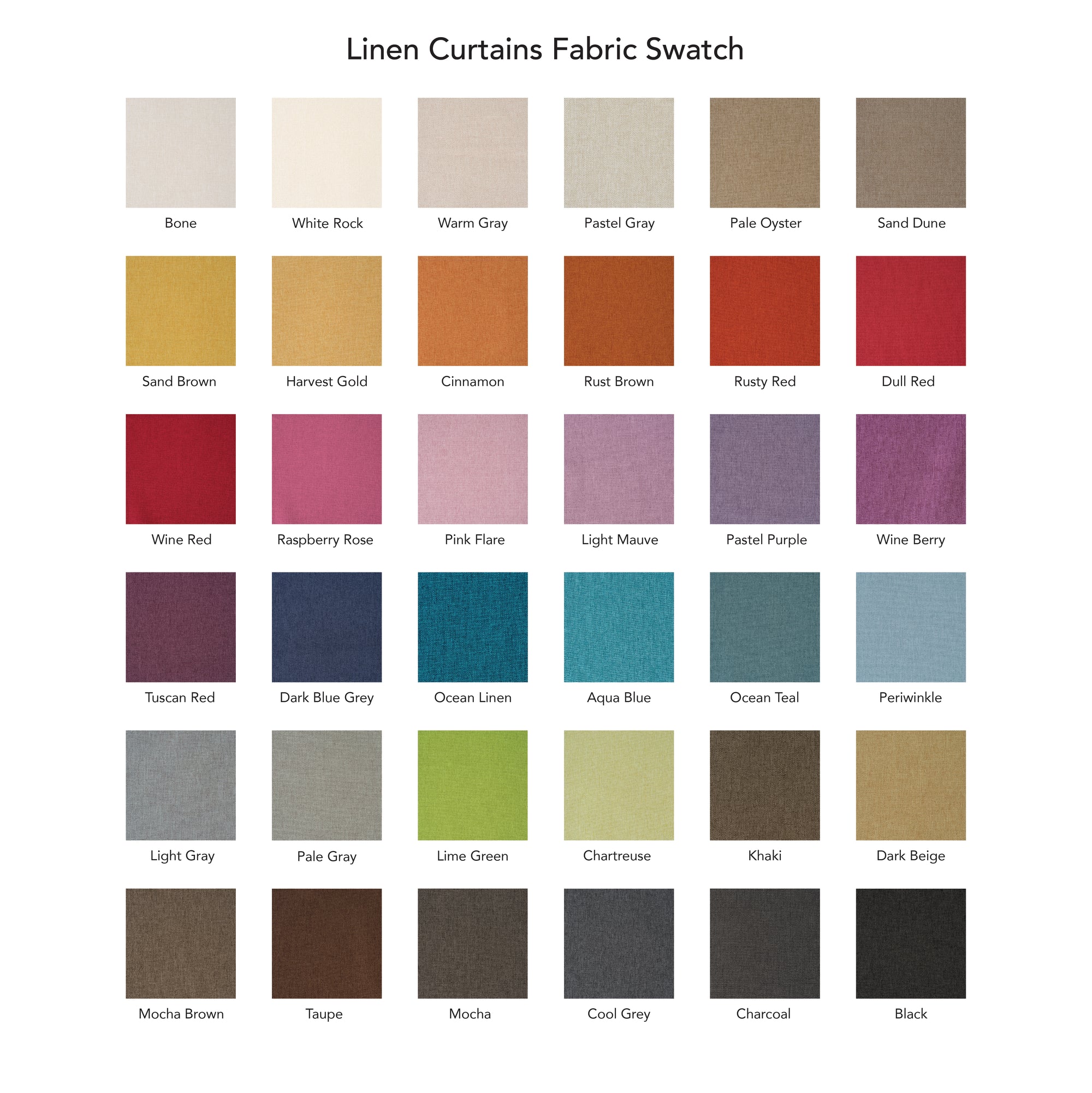 Linen Swatches