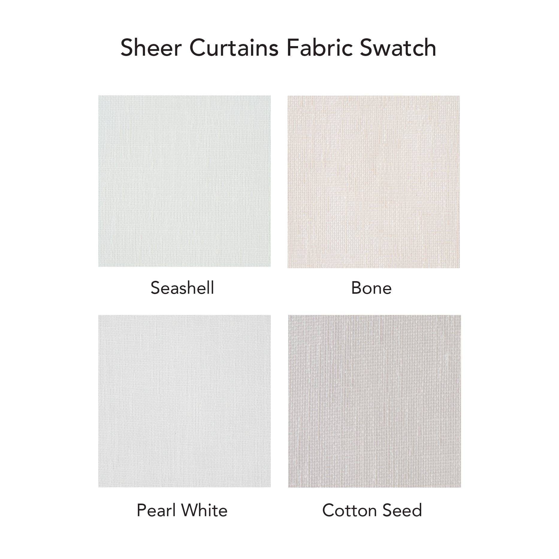 Sheer Swatches