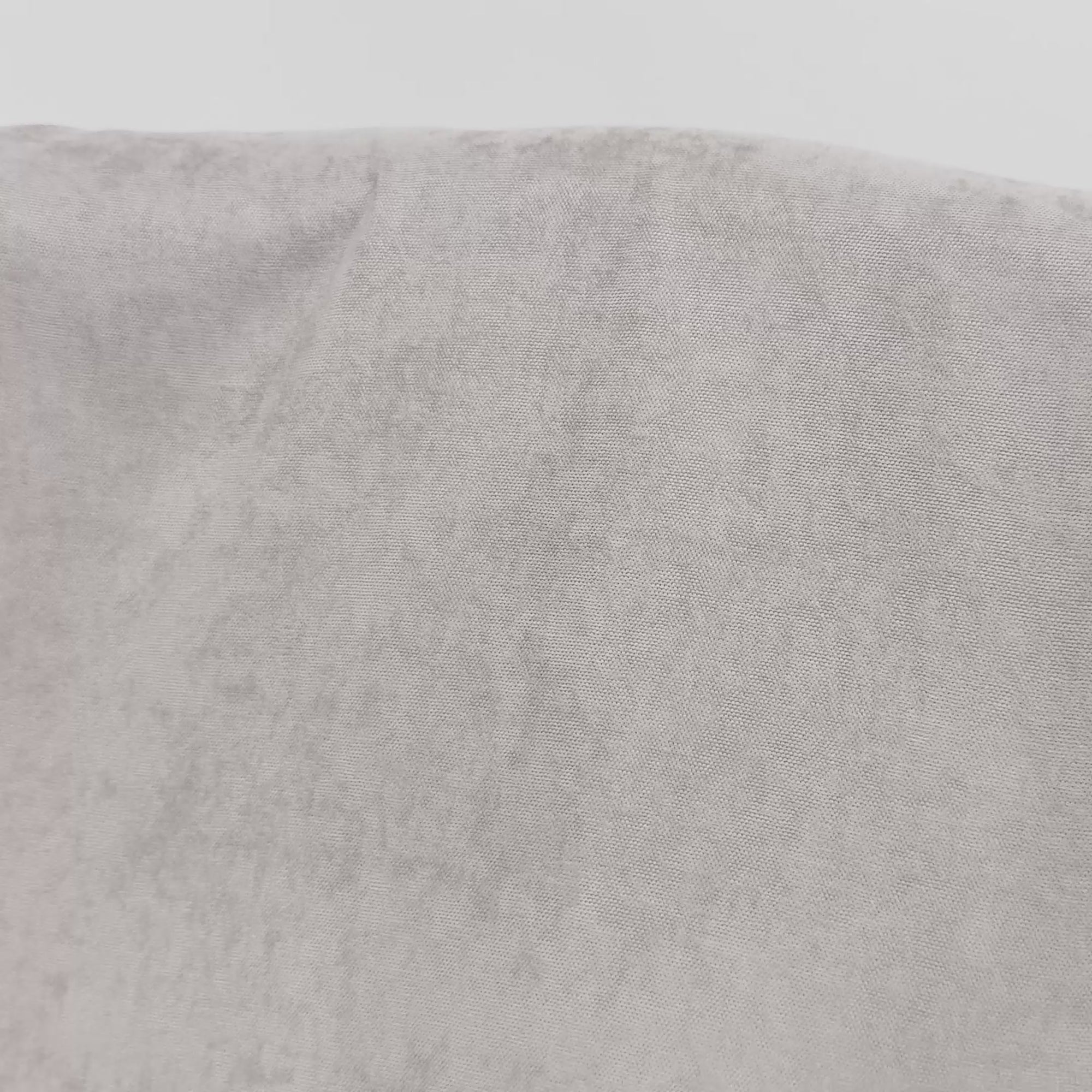 Silver Sand Velvet Curtains