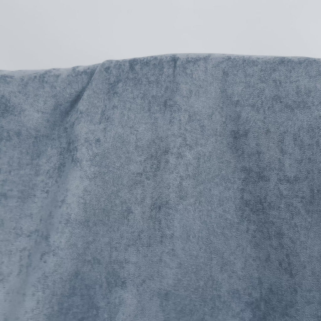 Mist Blue Velvet Curtains