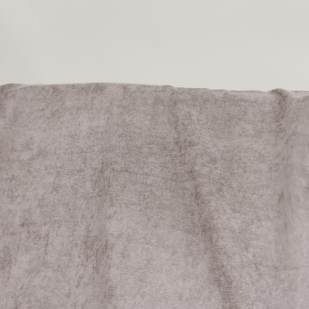 Ash Brown Velvet Curtain