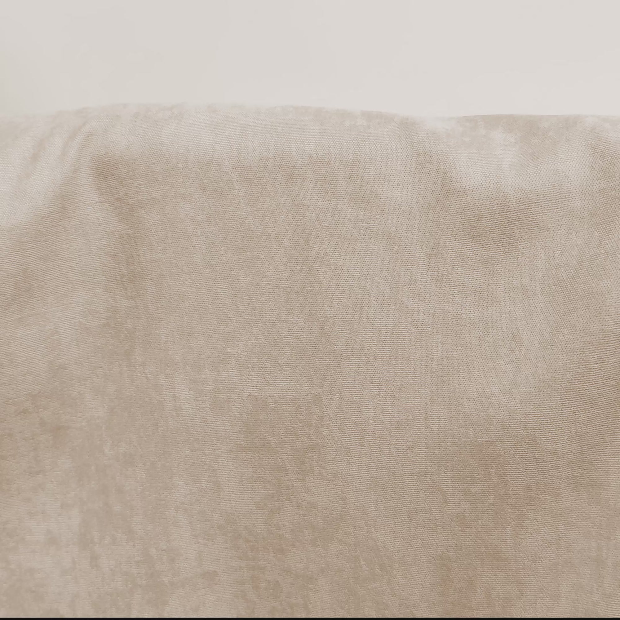 Sand Velvet Curtain