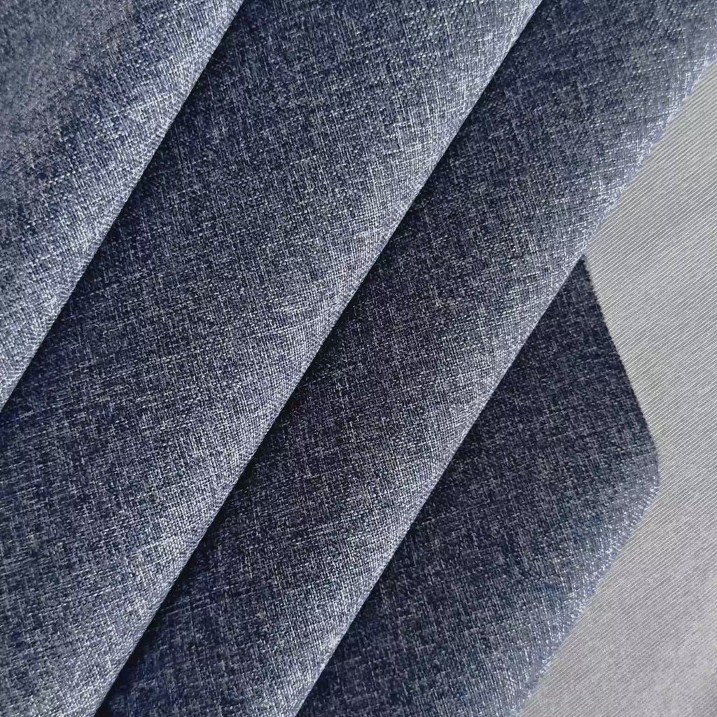 Blue Blackout Curtain