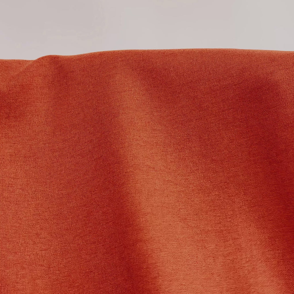 Rusty Red Linen Curtains