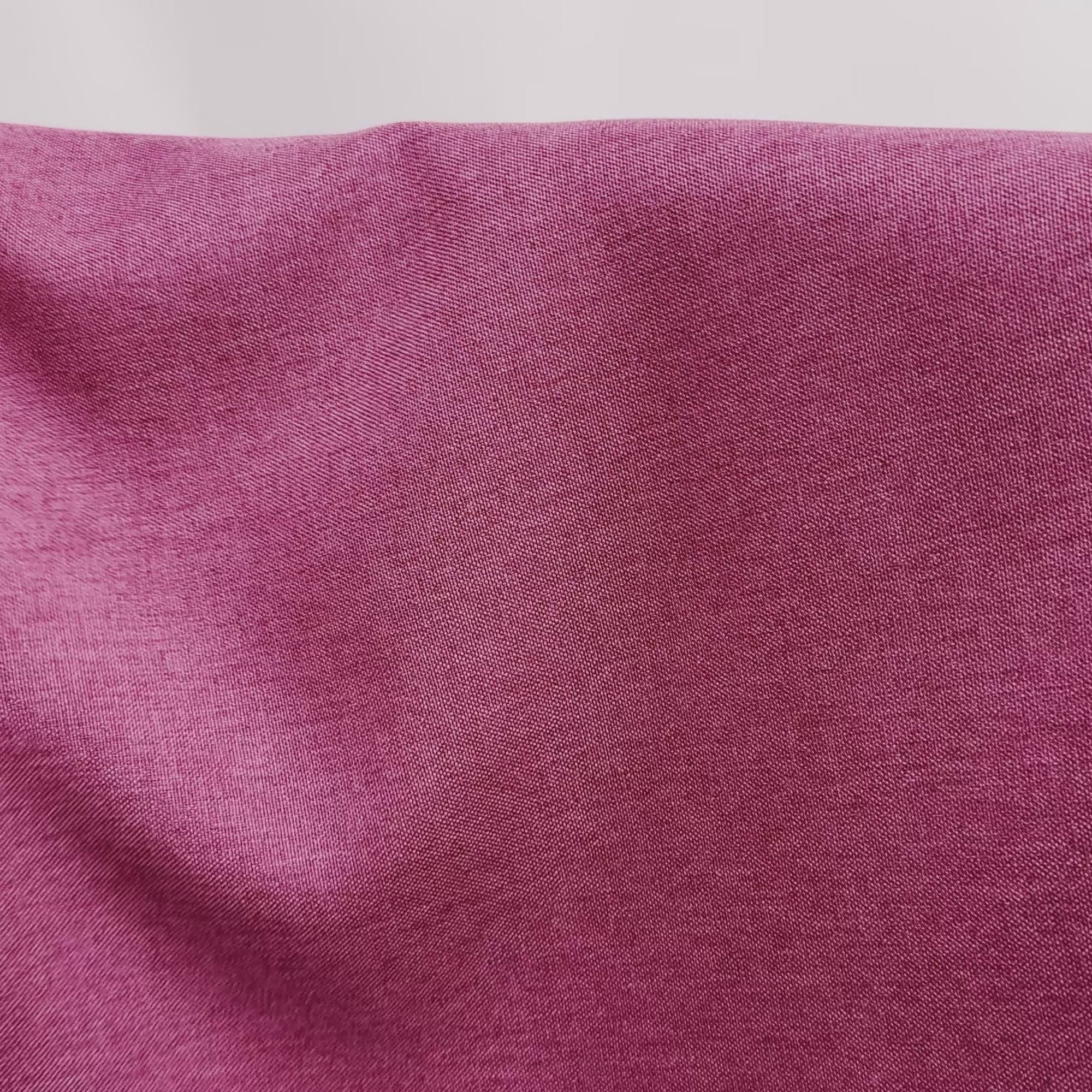 Raspberry Rose Linen Curtains