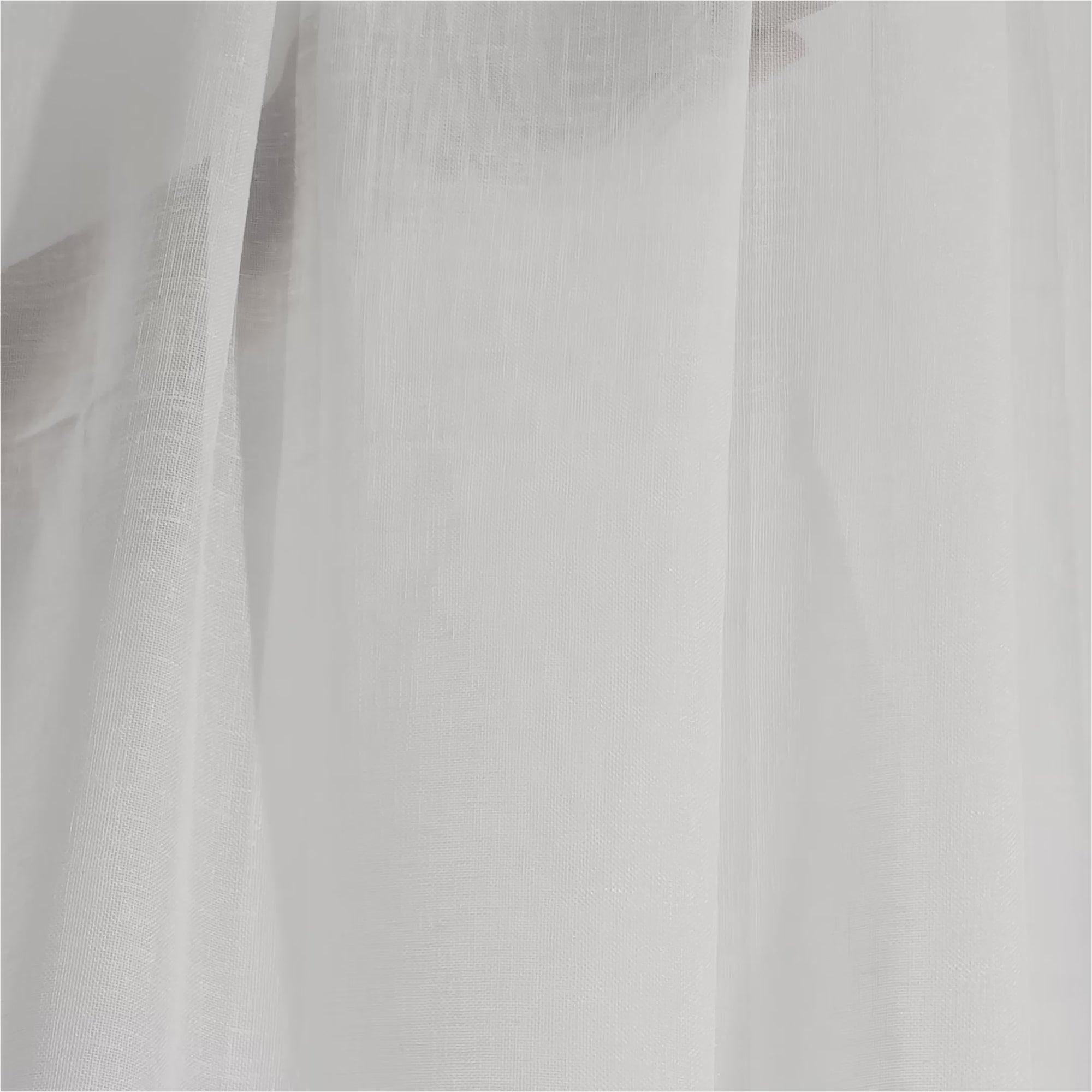 White Sheer Curtains