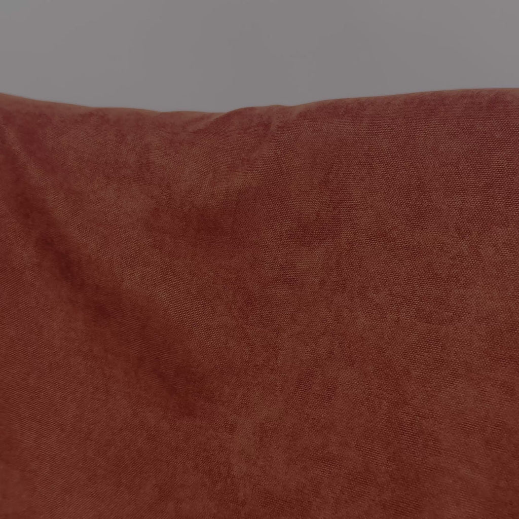 Mahogany Velvet Curtain