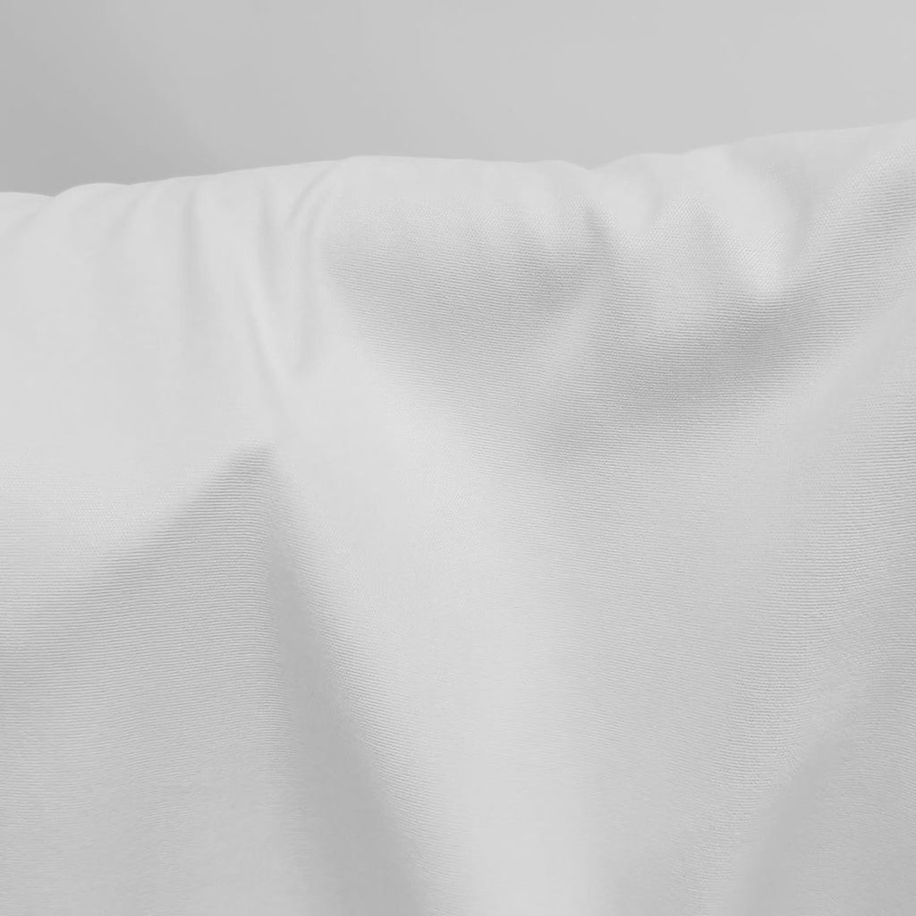 Ivory White Velvet Curtain